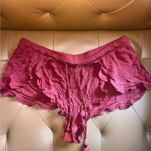 Women's Burnt Orange Swim Shorts